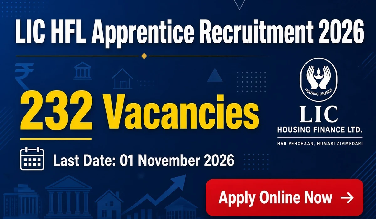 LIC HFL Apprentice Recruitment 2026 - Apply Online